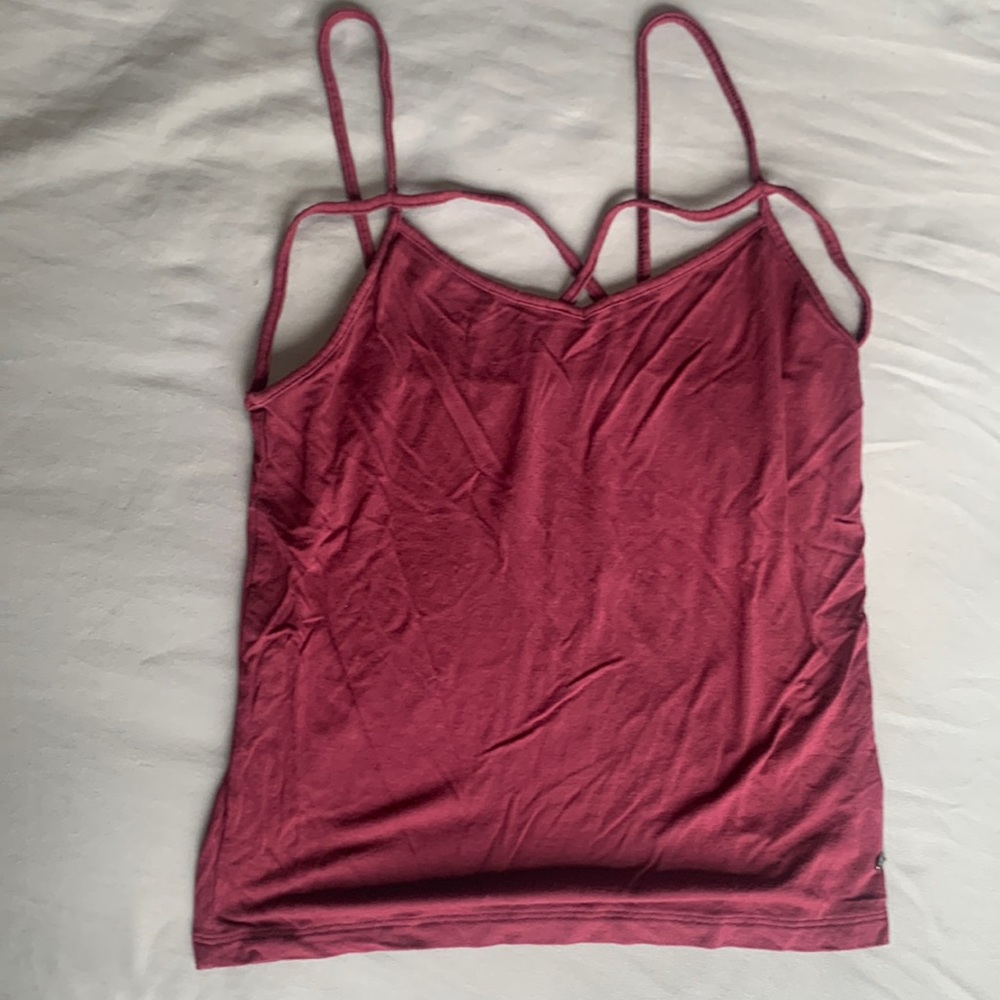 purple Soft & Sexy strappy soft tank top (American Eagle Outfiters)